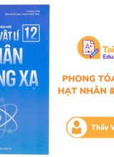 Phong tỏa Vật Lý 12 Hạt Nhân  Phóng Xạ Chương trình mới Thầy Vũ Ngọc Anh PDF